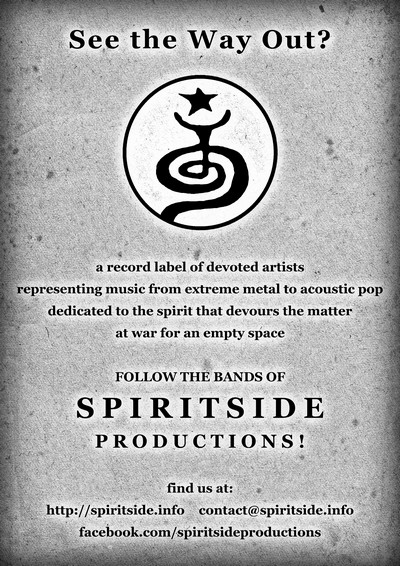 See the Way Out propaganda flyer of Spiritside Productions